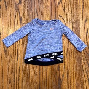 12 month Nike long sleeve athletic top